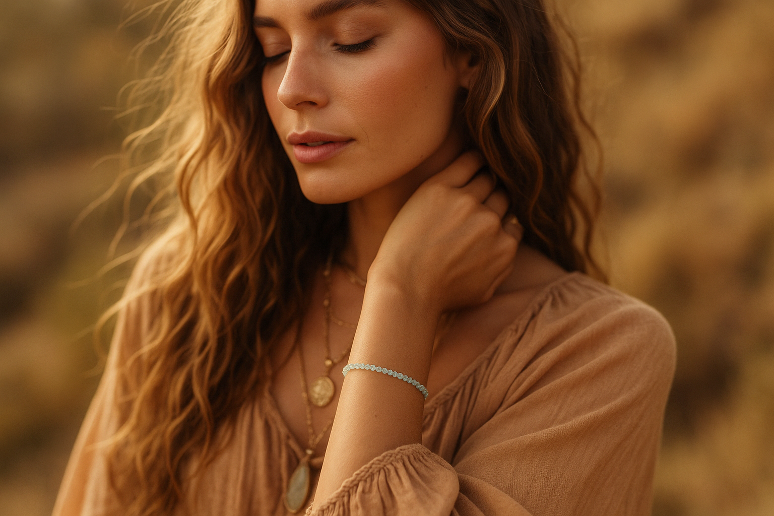 I love this - can you make the beads on the bracelet look smaller