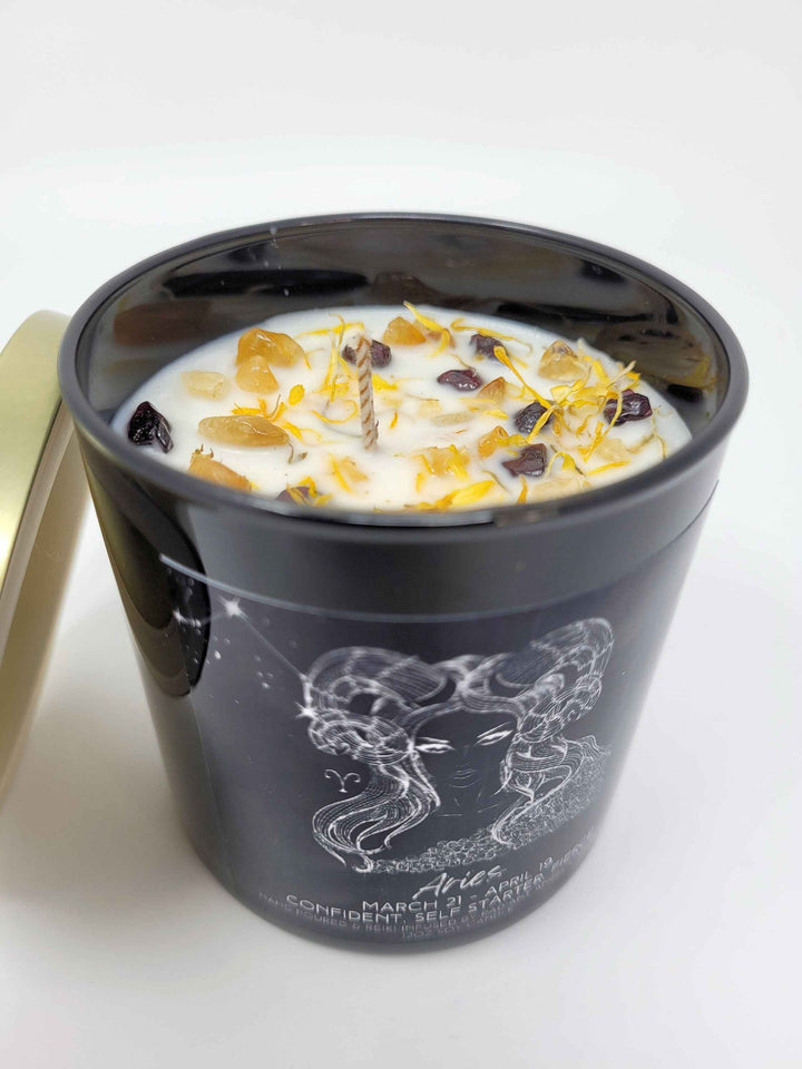 Aries Zodiac Soy Candle