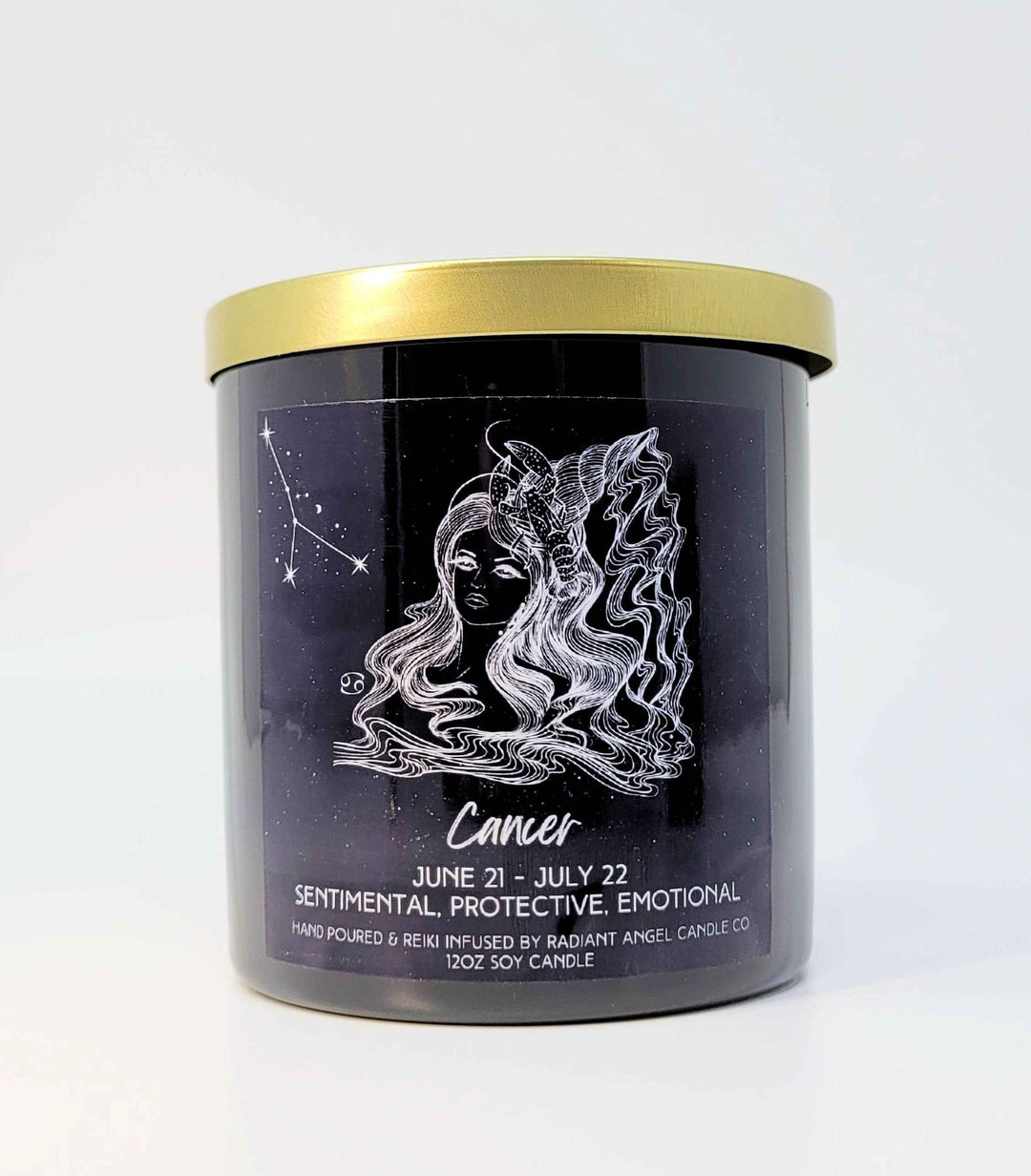 Cancer Zodiac Soy Candle