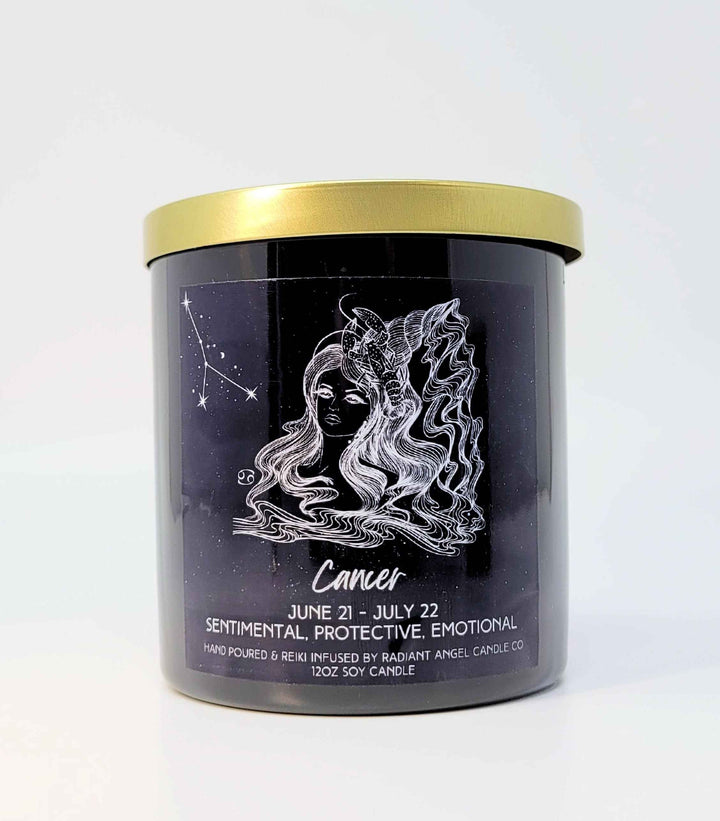 Cancer Zodiac Soy Candle