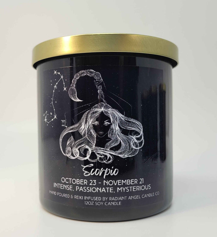 Scorpio Zodiac Soy Candle