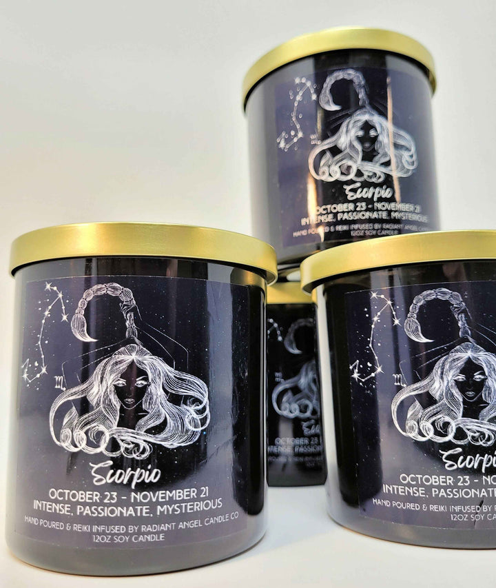 Scorpio Zodiac Soy Candle