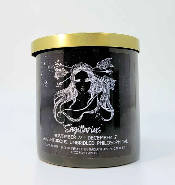Sagittarius Zodiac Soy Candle