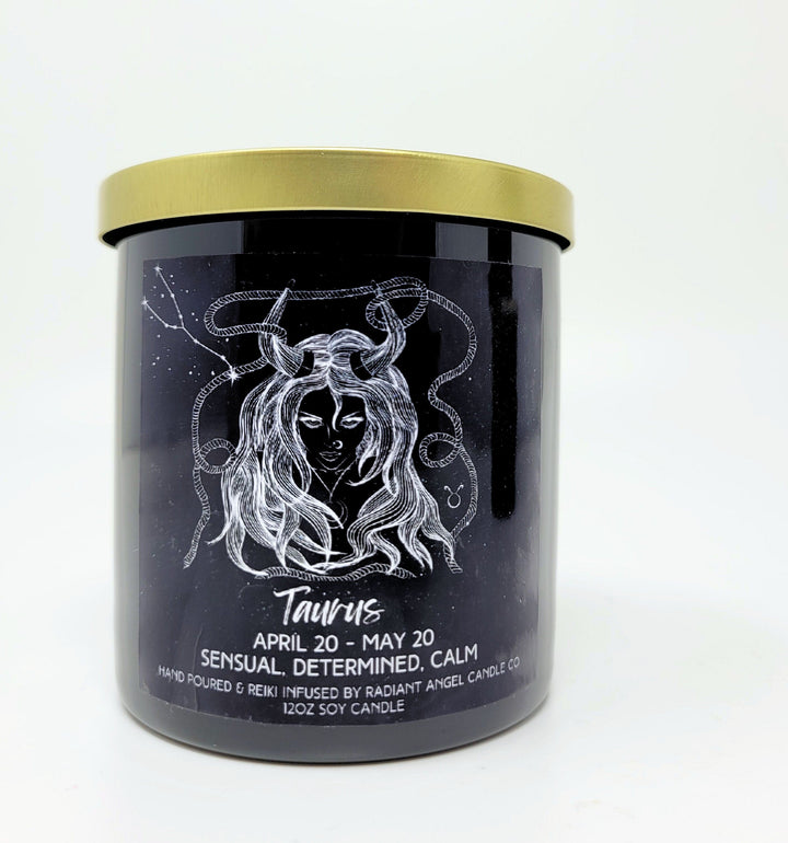 Taurus Zodiac Soy Candle