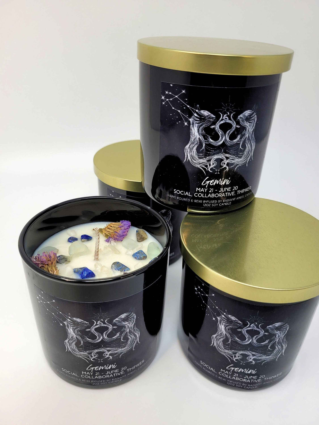 Gemini Zodiac Soy Candle