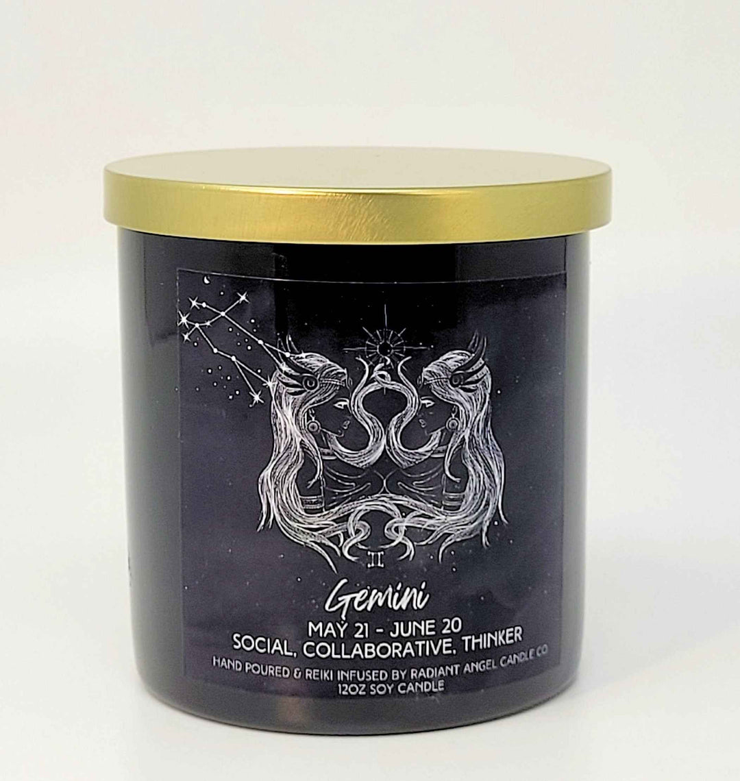 Gemini Zodiac Soy Candle