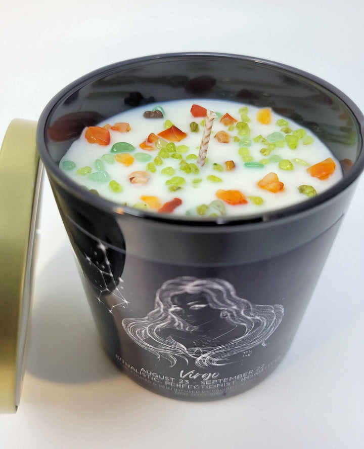 Virgo Zodiac Soy Candle