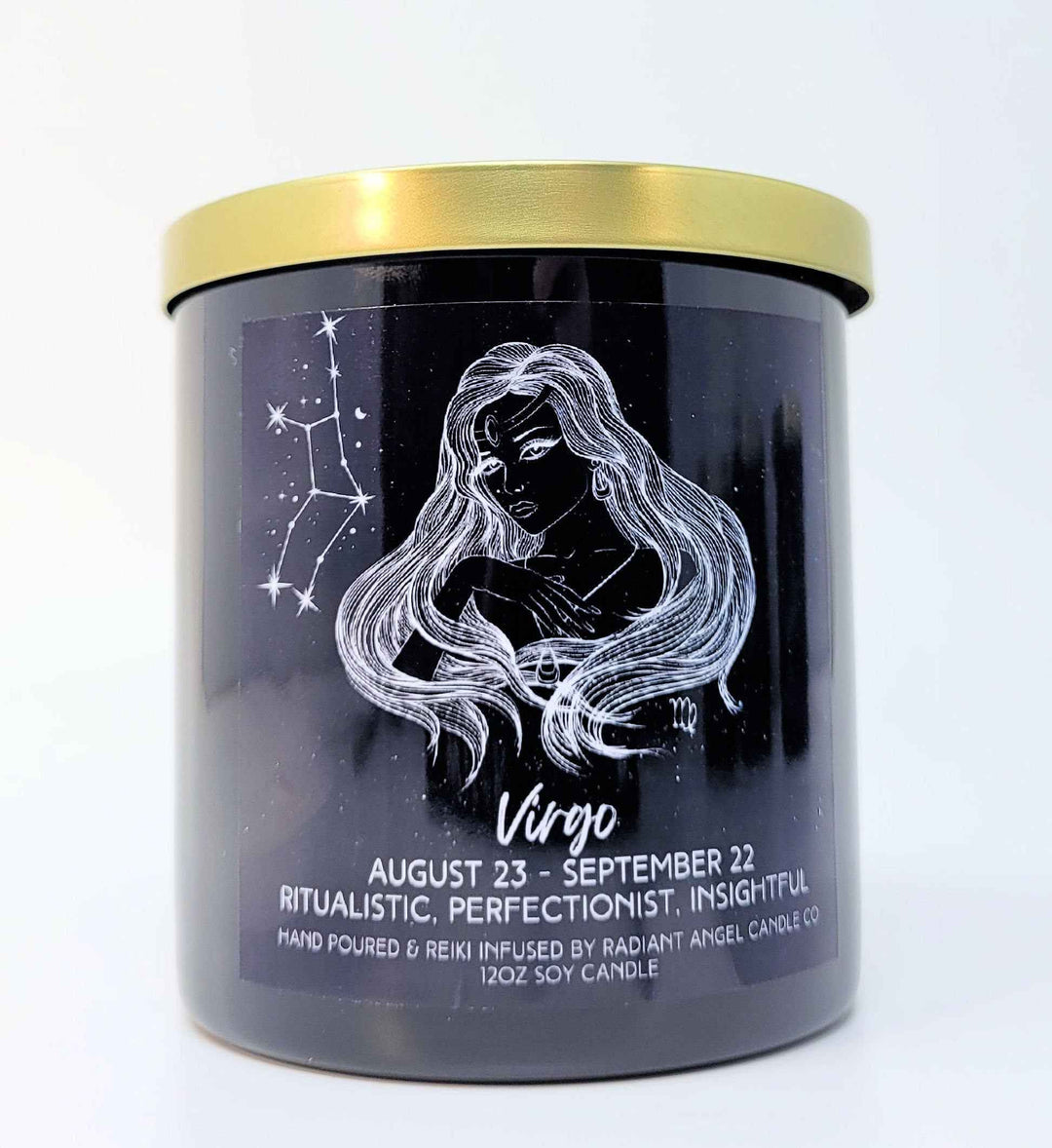 Virgo Zodiac Soy Candle