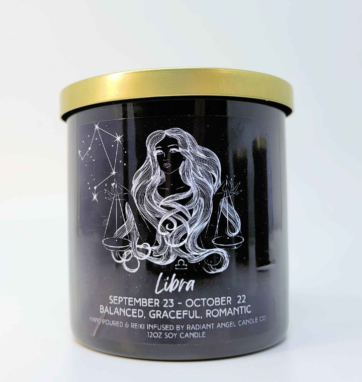 Libra Zodiac Soy Candle