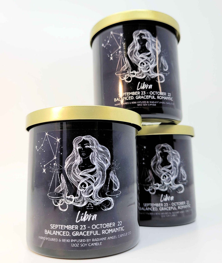 Libra Zodiac Soy Candle