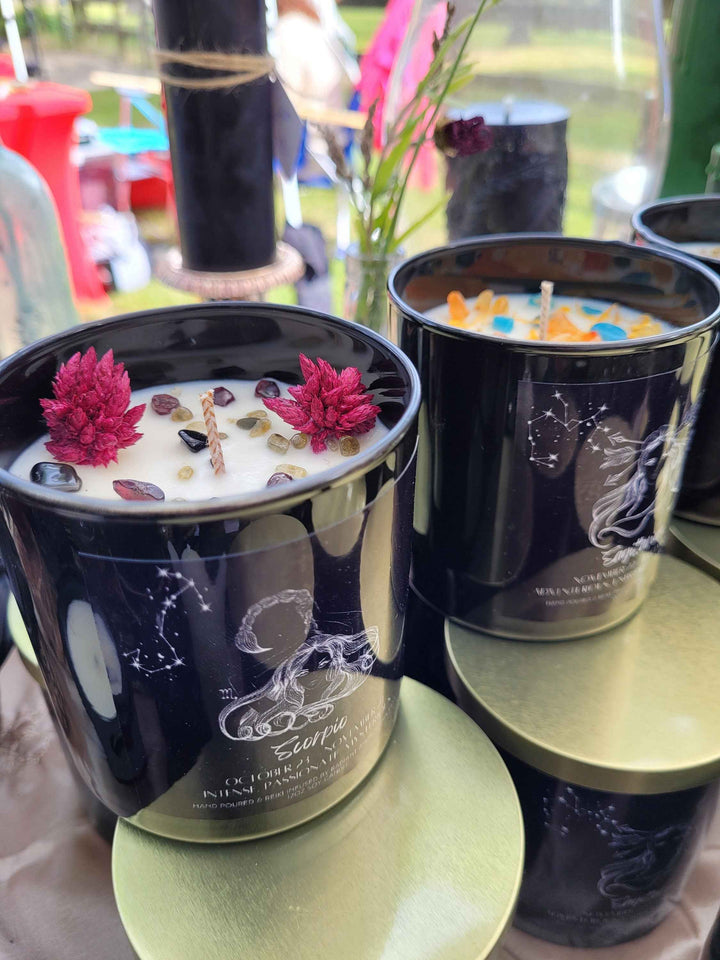 Scorpio Zodiac Soy Candle