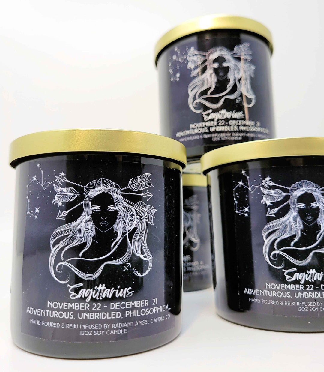 Sagittarius Zodiac Soy Candle
