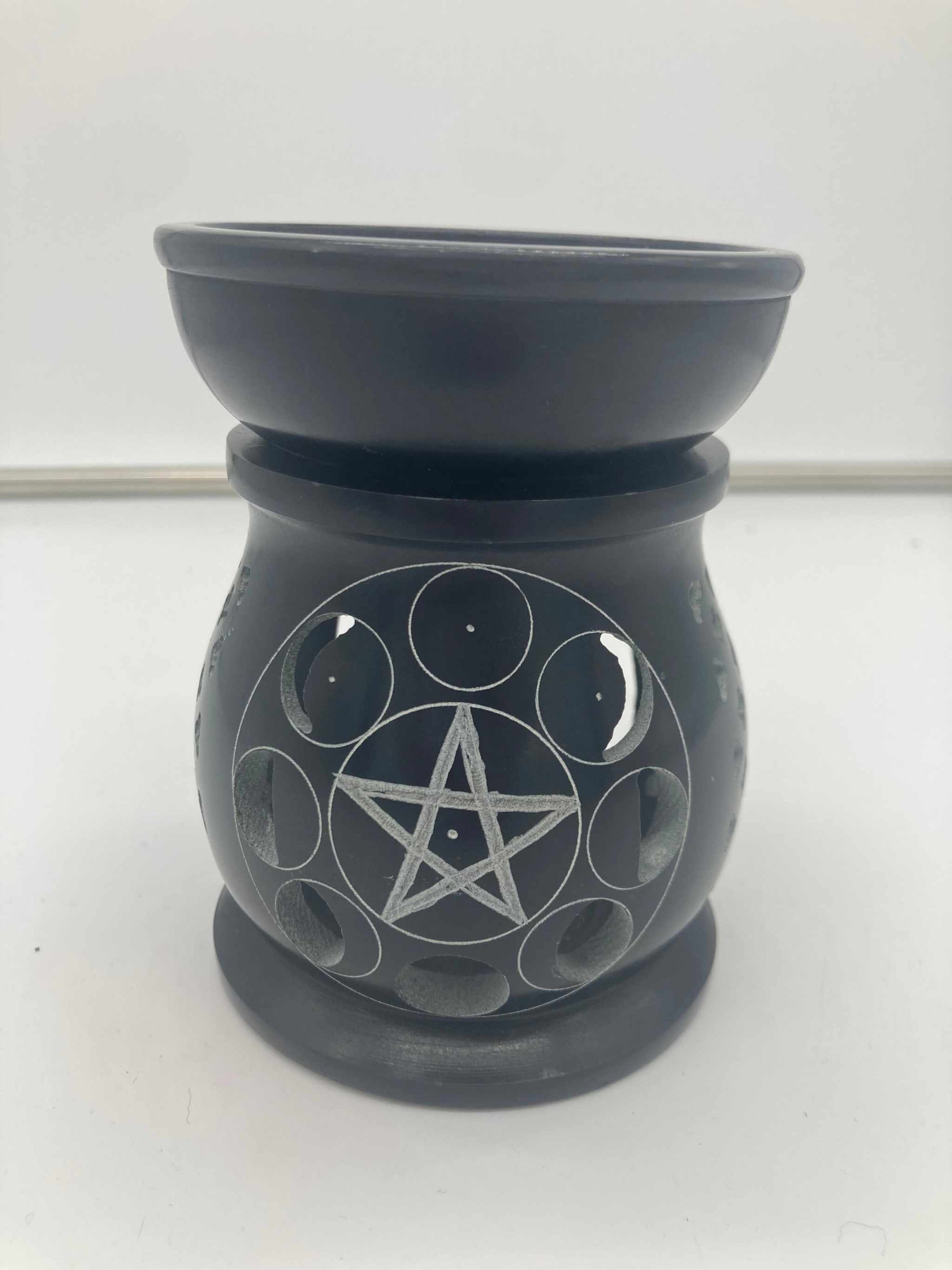 Moon Phases Soapstone Oil Diffuser