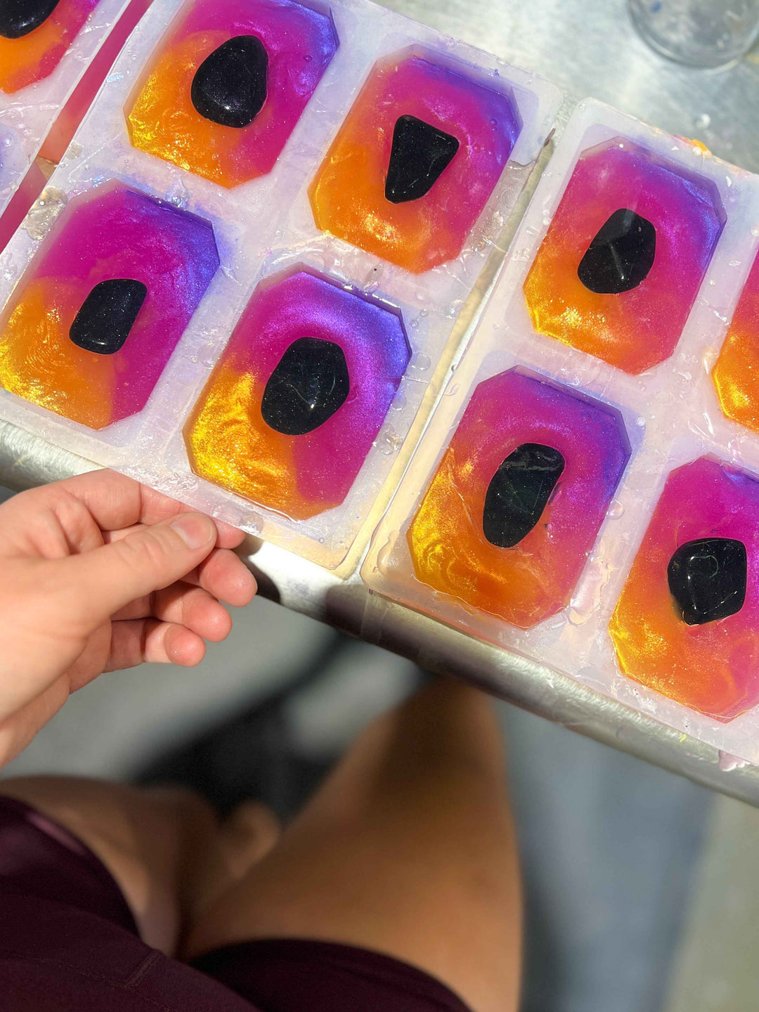 Eternal rebirth – Crystal-infused bar soap