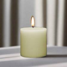 2.5" Ivory Candle ~ Paraffin, Candles, Candles
