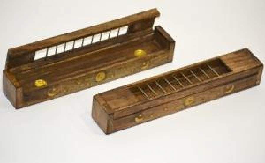 Incense Burner - All in 1 (Sticks,Cones, Tibetan & Japanese Incense) - Sacred Crystals Incense Burners