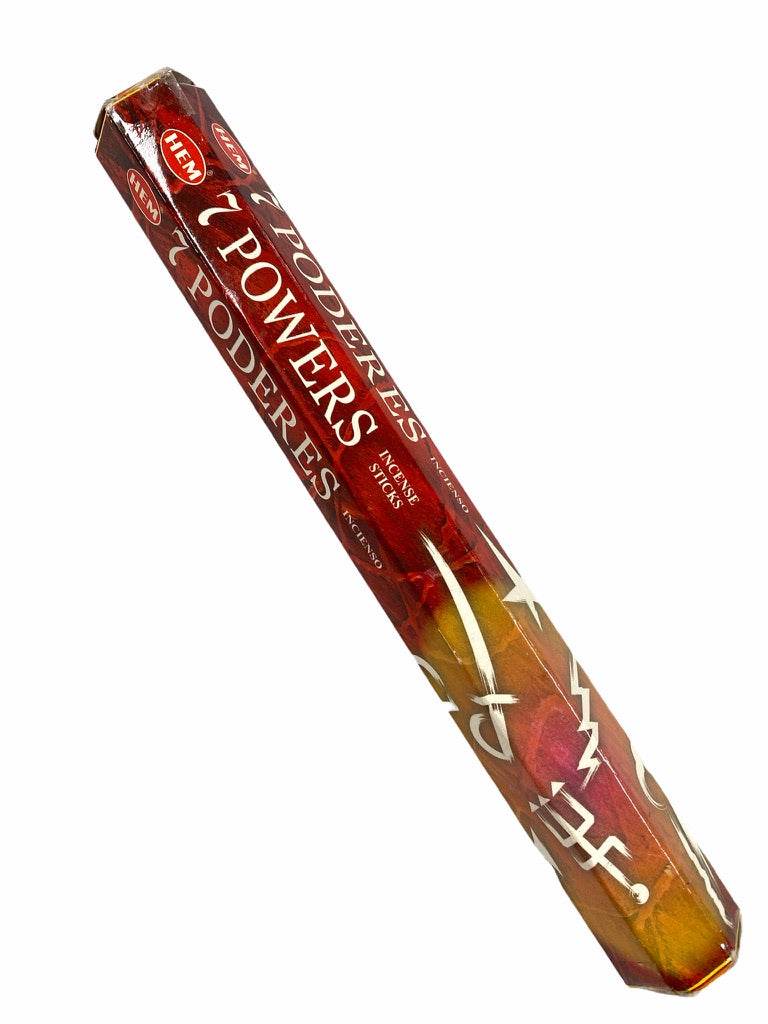 Incense Stick - 7 Powers 20Ct - Sacred Crystals Incense Sticks