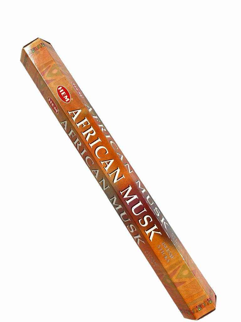 Incense Stick - African Musk 20 Ct - Sacred Crystals Incense Sticks