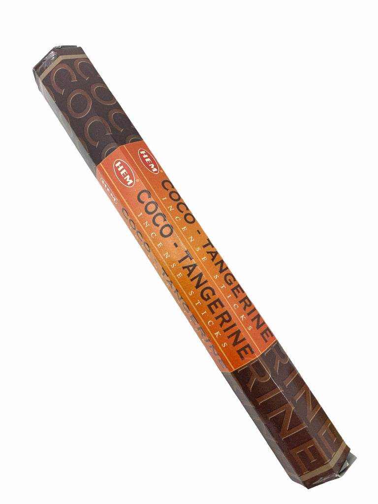 Incense Stick - Coco Tangerine 20 Ct - Sacred Crystals Incense Sticks