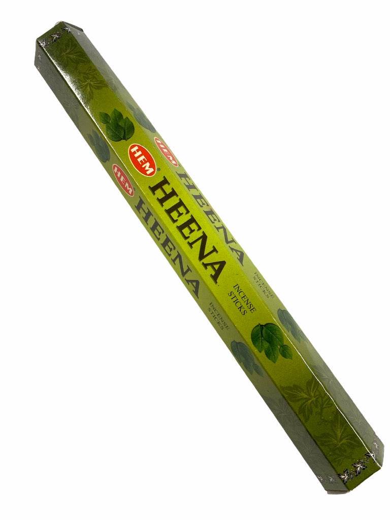 Incense Stick - Heena 20 Ct - Sacred Crystals Incense Sticks