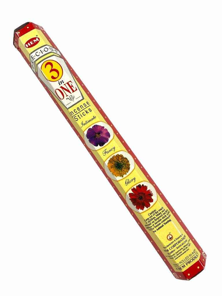 Incense Stick - Precious 3 in 1 20 Ct - Sacred Crystals Incense Sticks