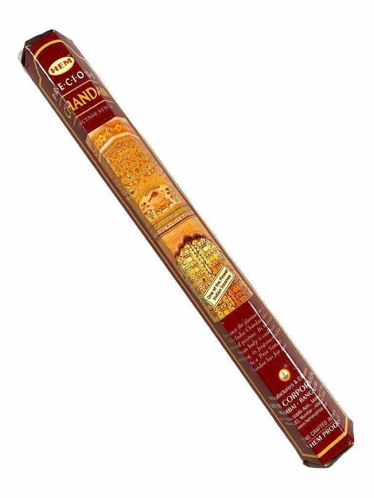 Incense Stick - Precious Chandan 20 Ct - Sacred Crystals Incense Sticks