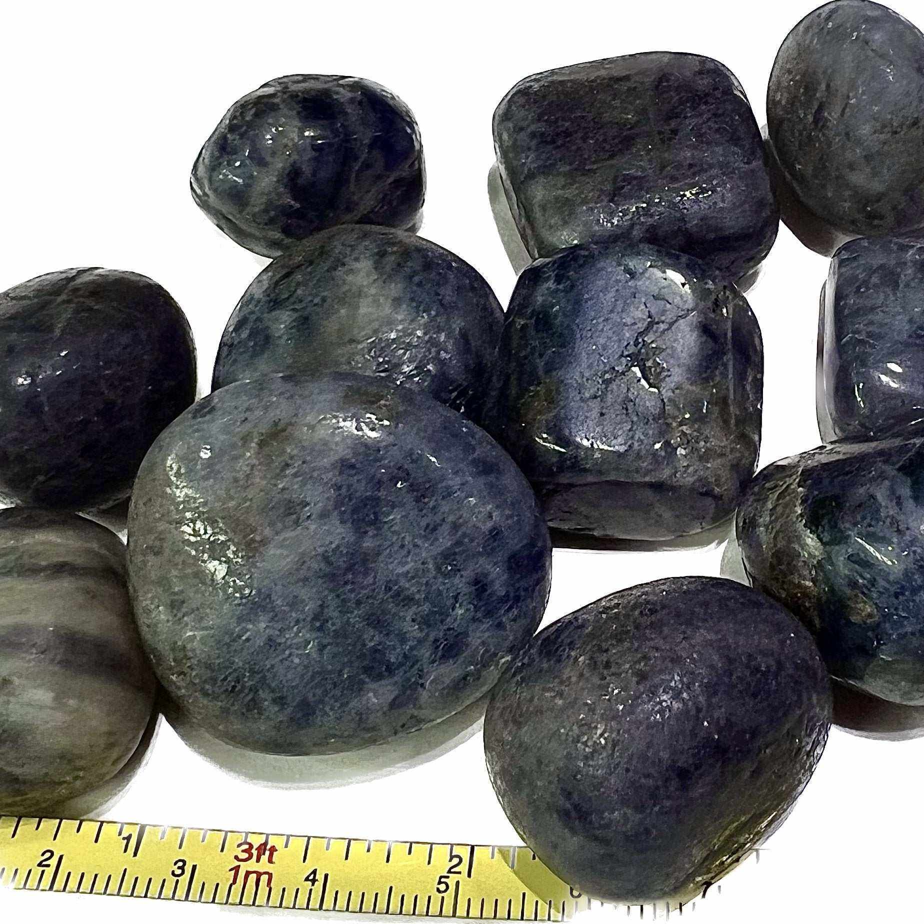 Iolite Tumbled Stone - Sacred Crystals Tumbled Stones