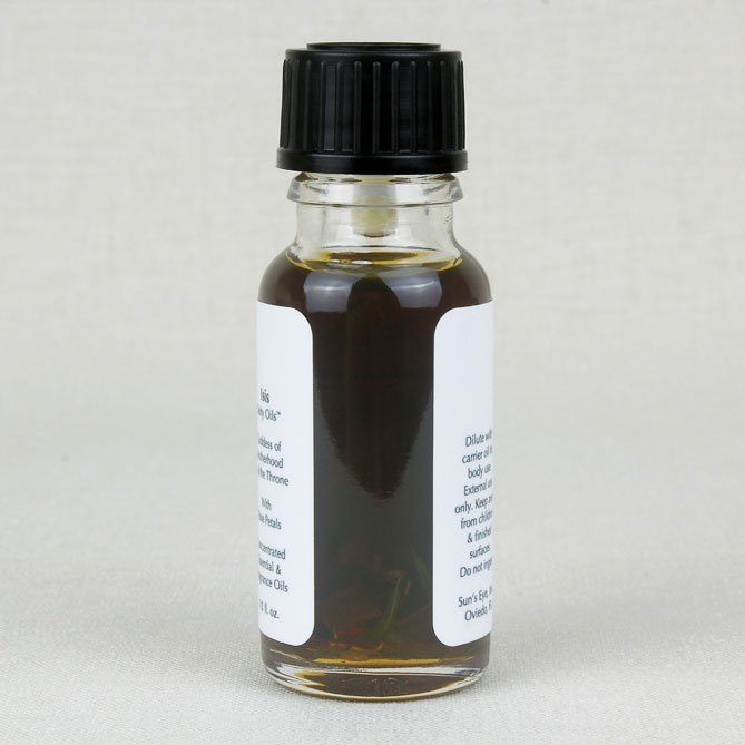 Isis Oil — back label