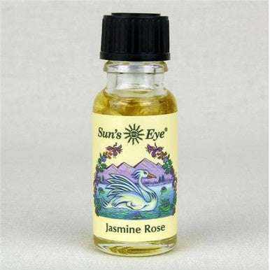 Jasmine Rose Oil .5 oz - Sacred Crystals 0.5 oz Oils