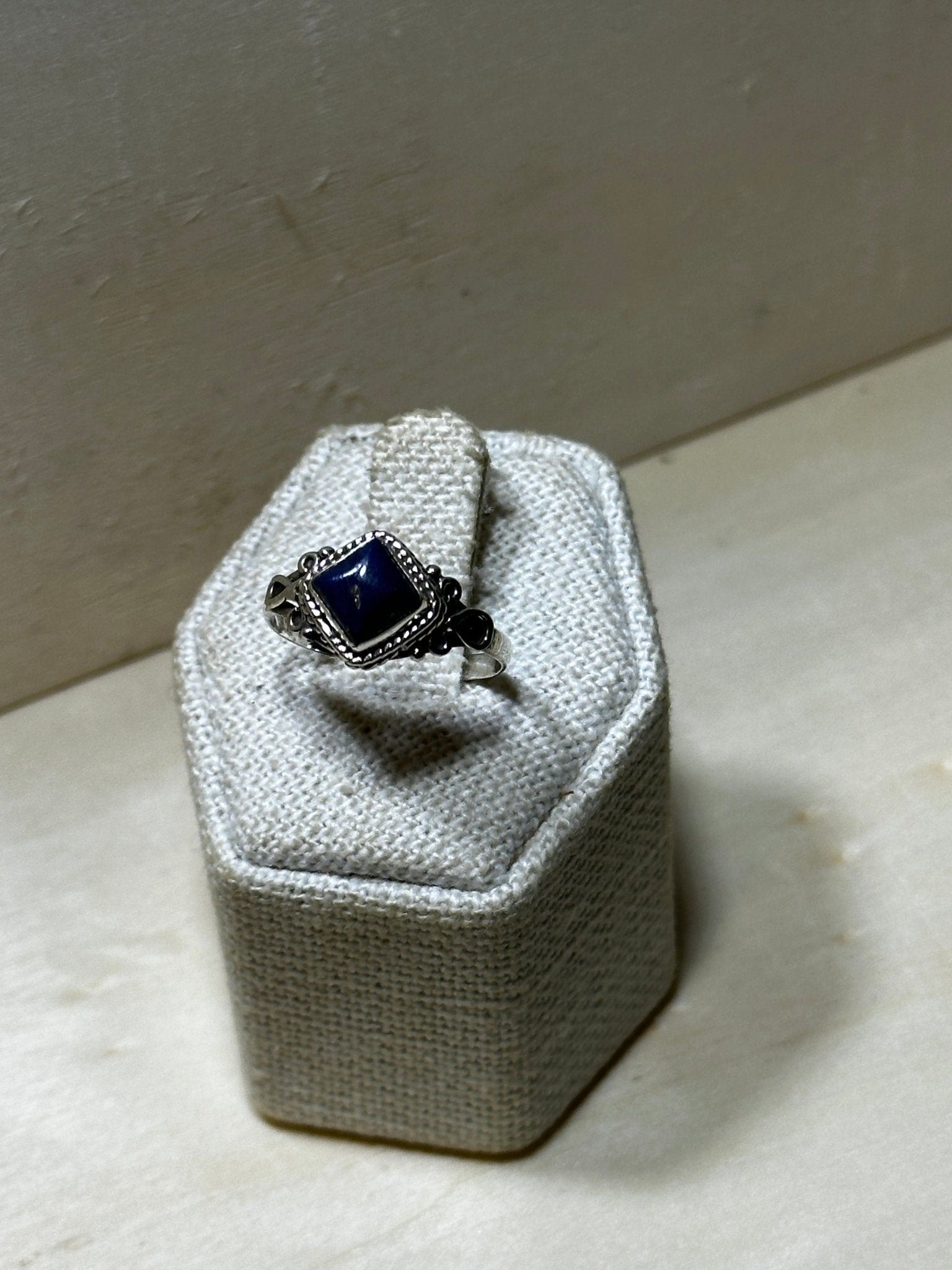 Lapis Lazuli Dainty Ring - Sacred Crystals Rings