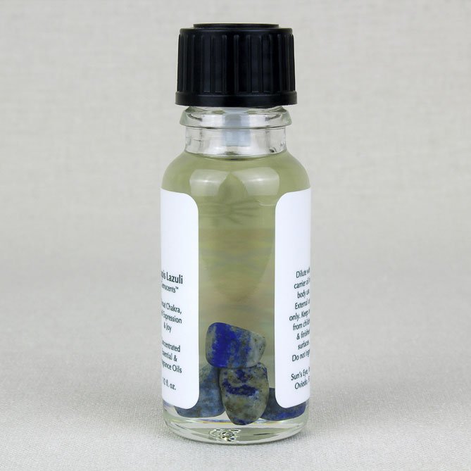 Lapis Lazuli Oil — back label