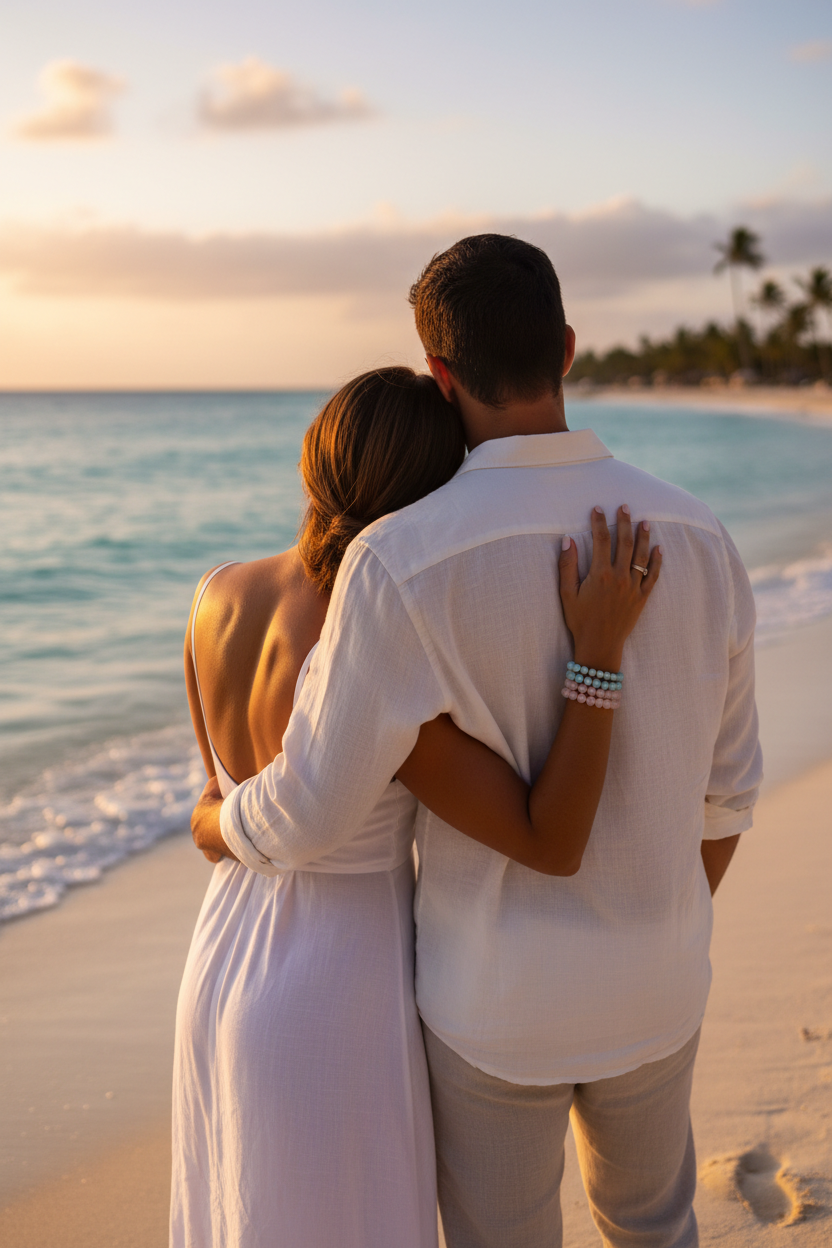 Larimar Romantic Beach Couple