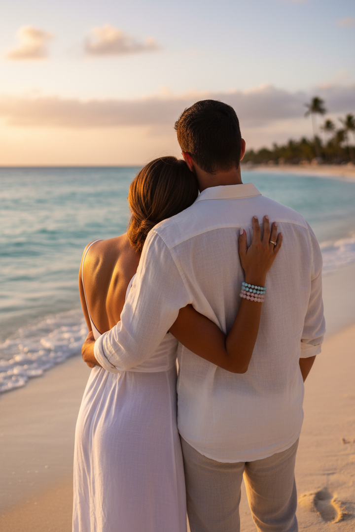 Larimar Romantic Beach Couple