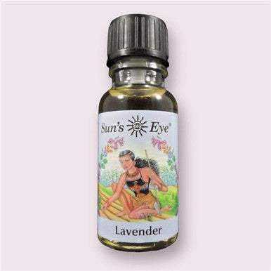 Lavender Oil .5 oz - Sacred Crystals 0.5 oz Oils