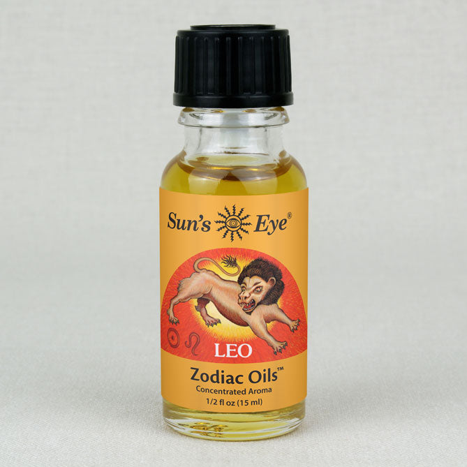 Leo Zodiac Oil — Sun's Eye bottle
