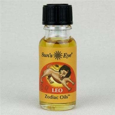 Leo Zodiac Oil .5 oz - Sacred Crystals 0.5 oz Oils