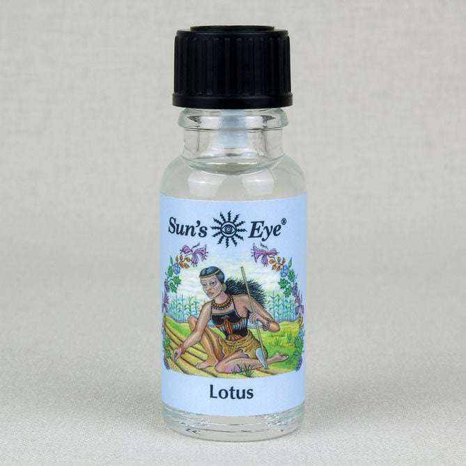 Lotus Oil .5 oz - Sacred Crystals 0.5 oz Oils