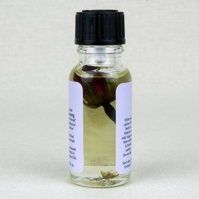 Love Drawing Oil — back label