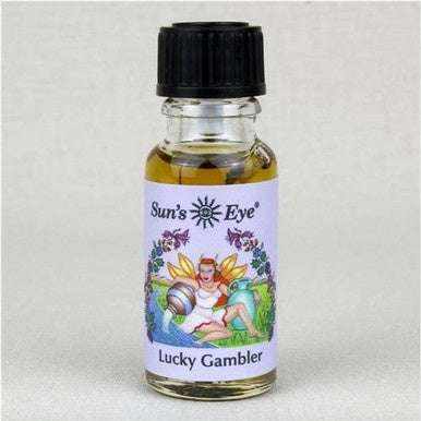 Lucky Gambler Oil .5 oz - Sacred Crystals 0.5 oz Oils