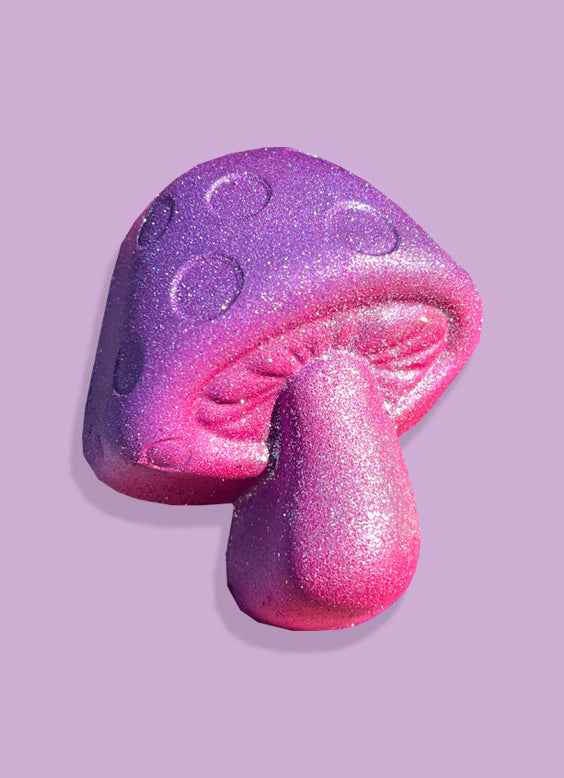 Magik mushroom – Crystal-infused bath bomb