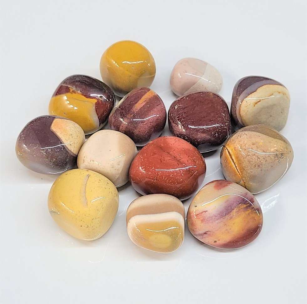 Mookaite Tumbled Stone - Sacred Crystals Tumbled Stones