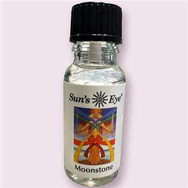 Moonstone Oil .5 oz - Sacred Crystals 0.5 oz Oils