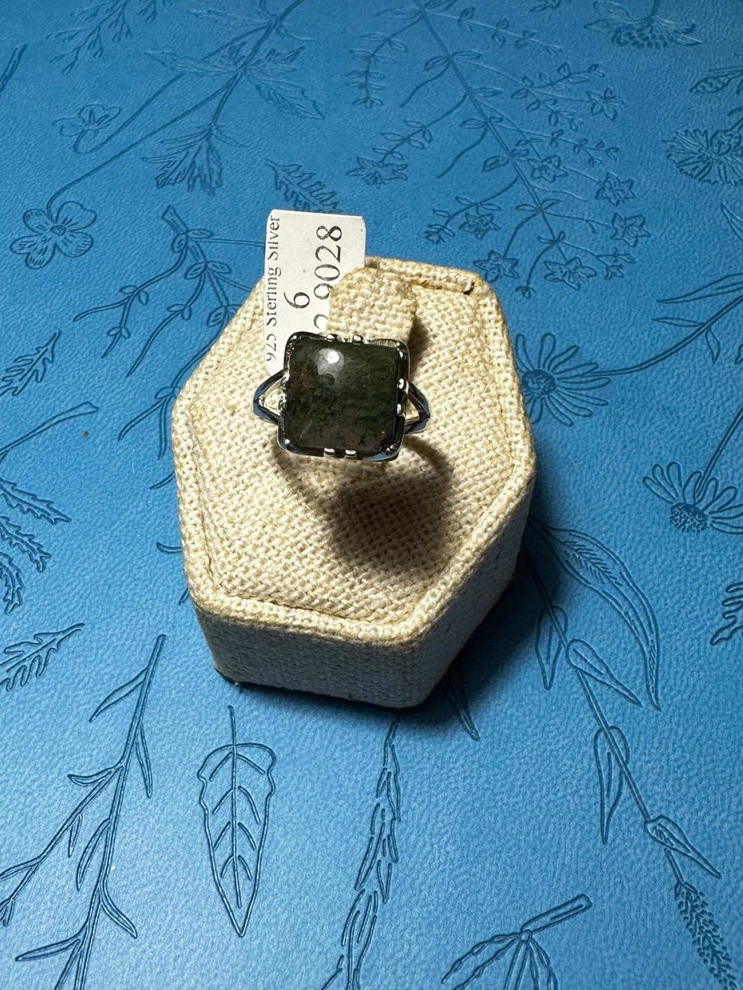 Moss Agate Ring Size 6 02.9028 - Sacred Crystals Rings