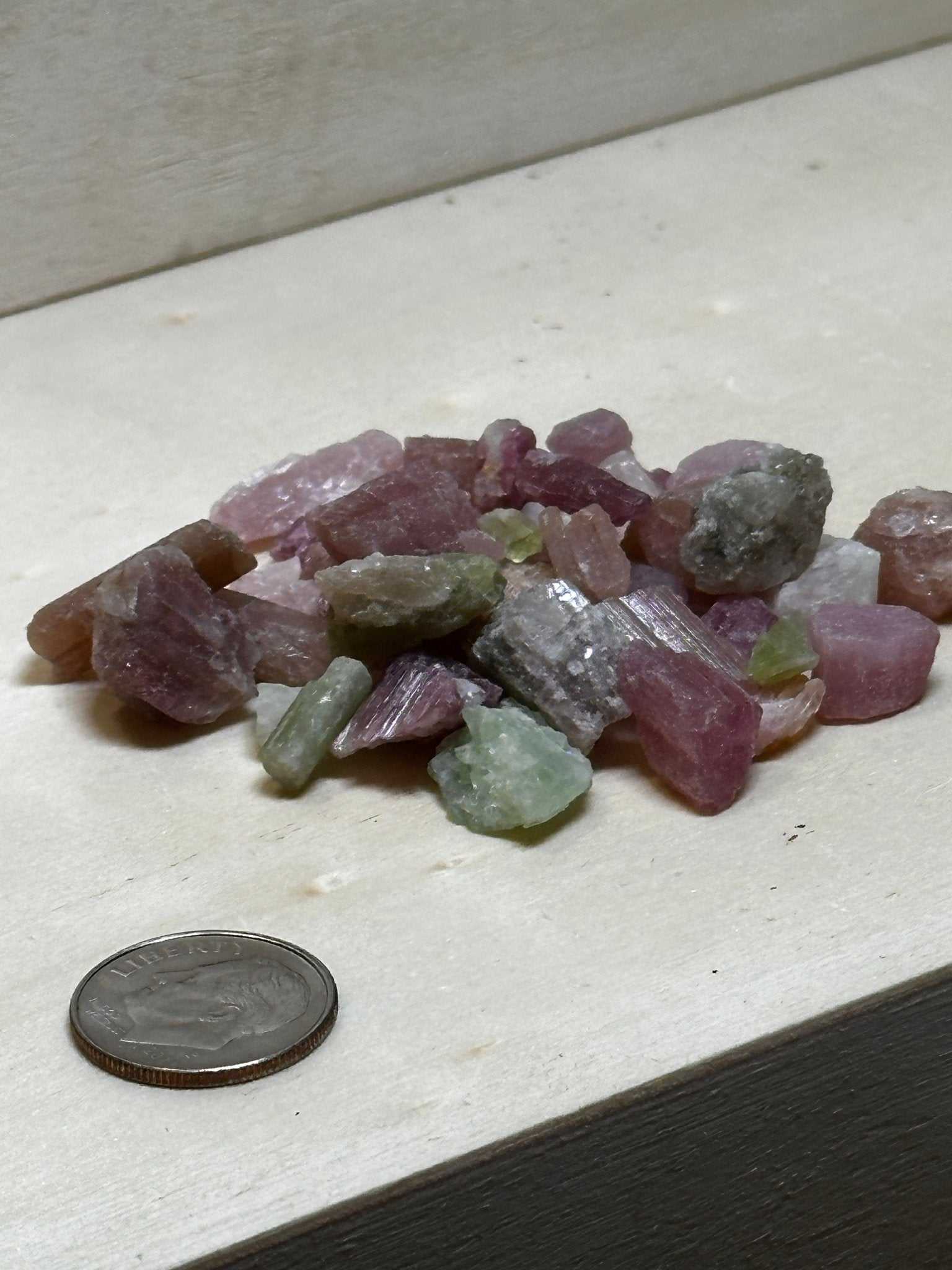 Multi Colored Tourmaline Shards - Sacred Crystals Tourmaline