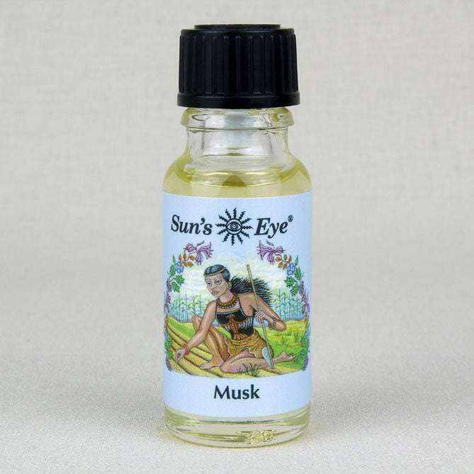 Musk Oil .5 oz - Sacred Crystals 0.5 oz Oils