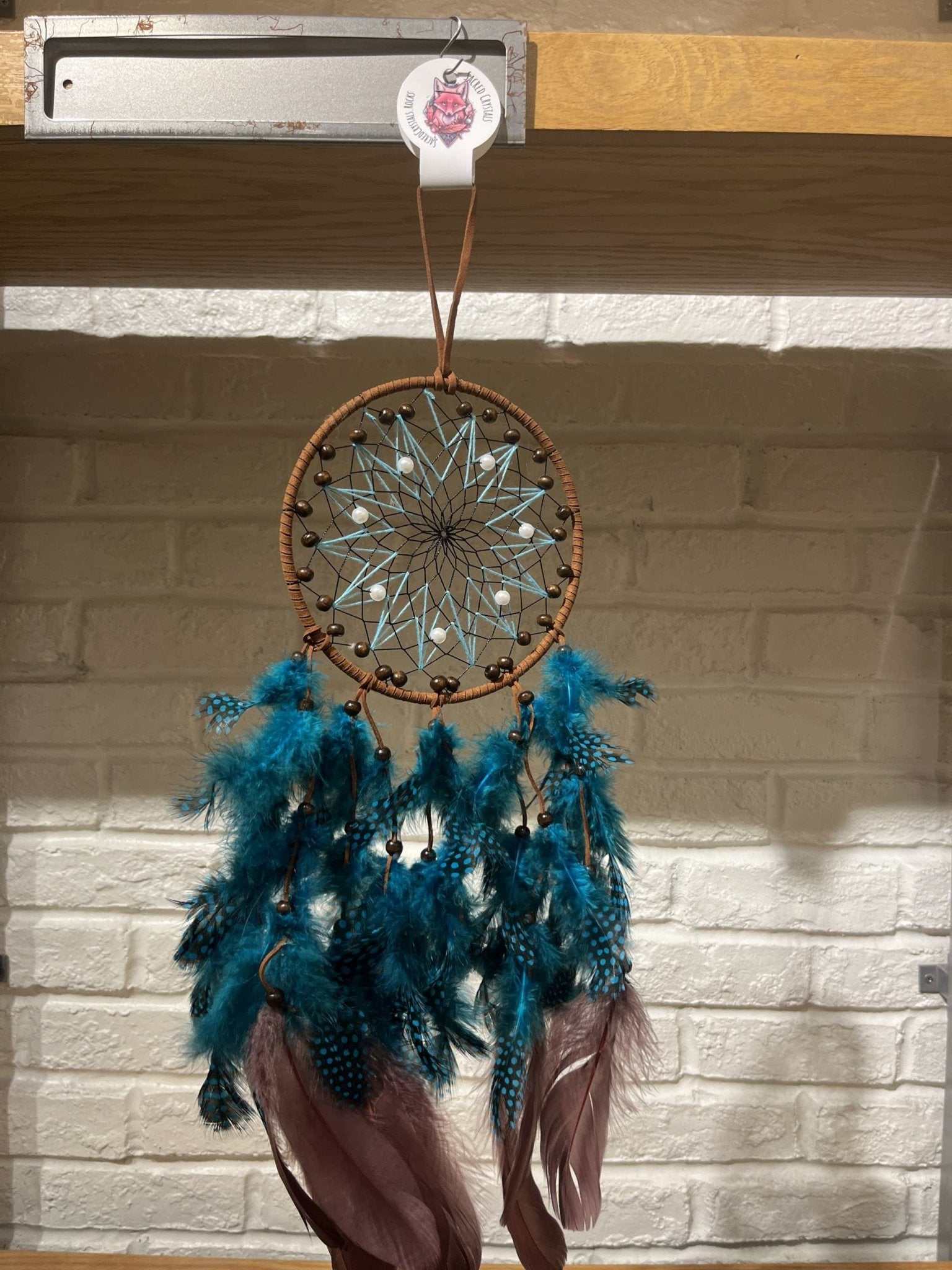 Mystic Cascade Dreamcatcher - Sacred Crystals Dreamcatchers