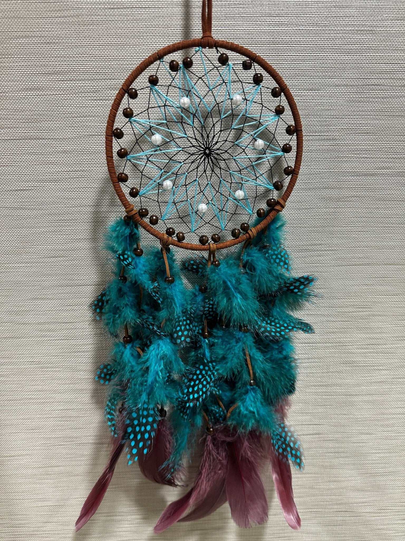 Mystic Cascade Dreamcatcher - Sacred Crystals Dreamcatchers