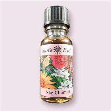 Nag Champa Oil .5 oz - Sacred Crystals 0.5 oz Oils