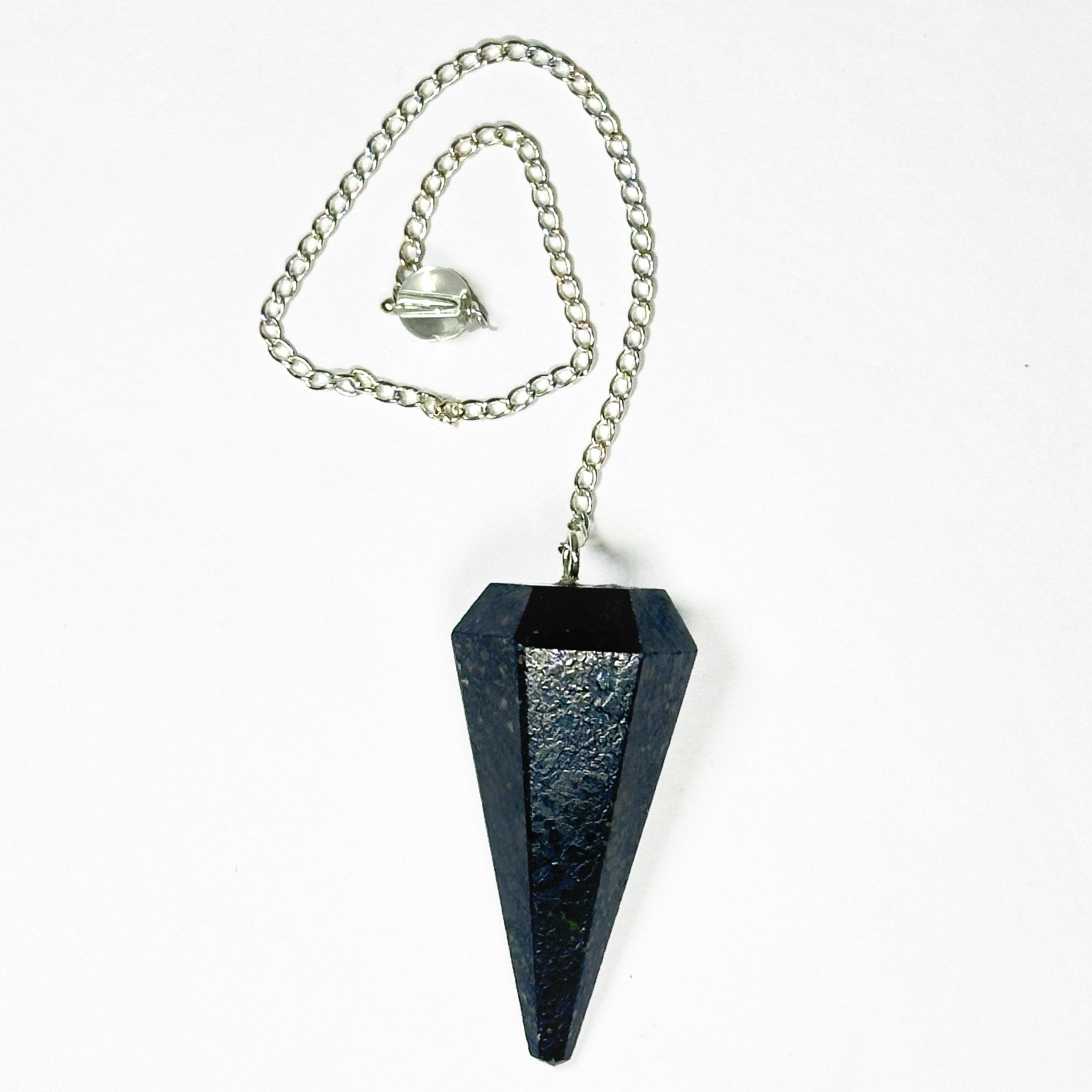 Nuumite Pendulum 6 sided point - Sacred Crystals Pendulums