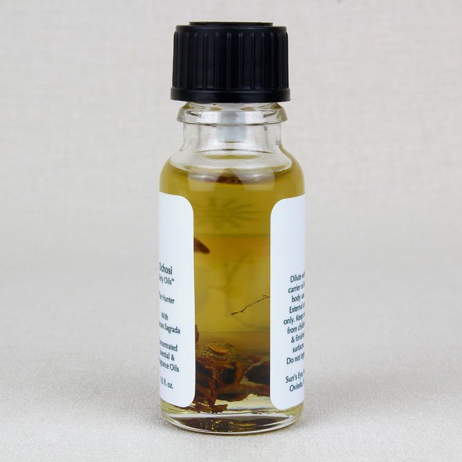 Ochosi Oil — back label